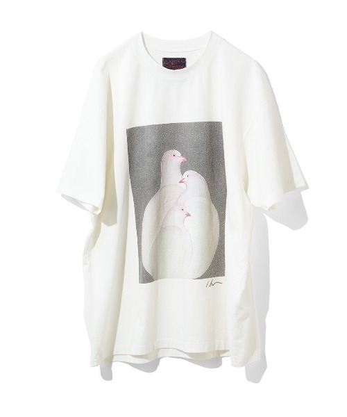 MEDE19F(メデジュウキュウ)の「LEE IZUMIDA×MEDE19F Tシャツ(Tシャツ/カットソー・レディース・ホワイト系その他/ブラック系その他・3/2/1)」の3枚目の写真