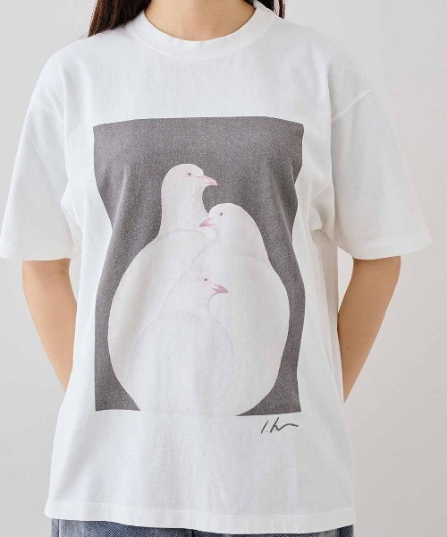 MEDE19F(メデジュウキュウ)の「LEE IZUMIDA×MEDE19F Tシャツ(Tシャツ/カットソー・レディース・ホワイト系その他/ブラック系その他・3/2/1)」の10枚目の写真