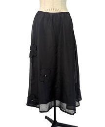 HONEY MI HONEY | flower organdie flare skirt(スカート)