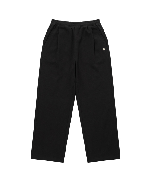 COVERNAT(カバーナット)の「Cロゴセミワイドスウェットパンツブラック(スウェットパンツ・レディース・その他・SMALL/MEDIUM/LARGE/X-LARGE/XX-LARGE/X-SMALL)」の1枚目の写真