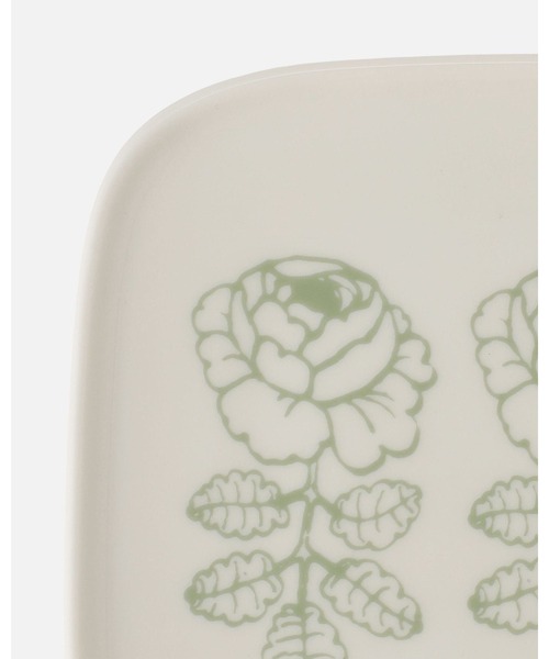 marimekko(マリメッコ)の「Vihkiruusu / Plate 15x12cm(食器・レディース・ライトグリーン・FREE)」の4枚目の写真