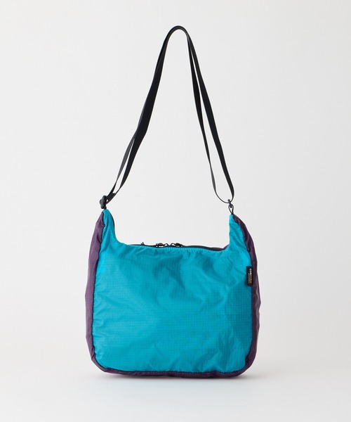 WILD THINGS（ワイルドシングス）の「500mlペットボトル収納可能【WILD THINGS】LIGHT SHOULDER BAG 超軽量 リップストップナイロン  ショルダーバッグ（ショルダーバッグ・レディース・カーキ系/ブラック/クリアブラウン/ターコイズブルー/パープル系/パープル/イエロー×ブラック・ONE SIZE）」の17枚目の写真