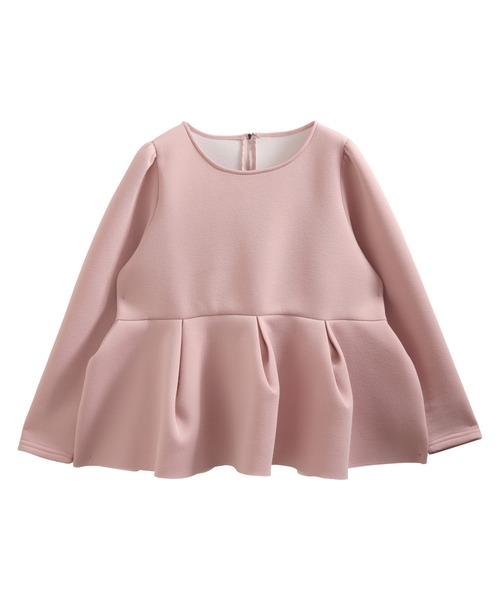 MERAKI(メラキ)の「ボリュームタックフレアトップス(その他トップス・レディース・ブラック/グレー/ピンク/ベージュ・FREE)」の4枚目の写真