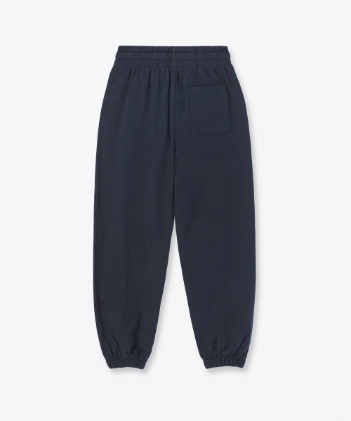 MUSINSA STANDARD KIDS（ムシンサスタンダードキッズ）の「ワイドスウェットパンツ[ネイビー]（スウェットパンツ・レディース・その他・100/110/120/130/140/150/160）」の3枚目の写真