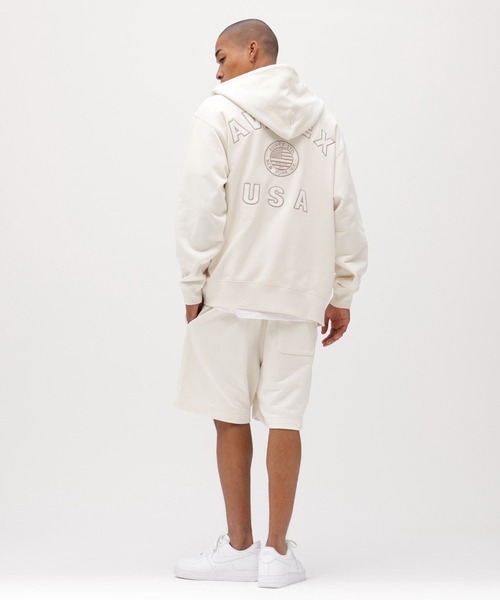 AVIREX(アヴィレックス)の「《直営店限定》VARSITY FLAG ZIP PARKA / バーシティー フラッグ ジップ パーカー / AVIREX / アヴィレックス(パーカー・メンズ・ブラック/オフホワイト・XX-LARGE/X-LARGE/LARGE/MEDIUM)」の21枚目の写真