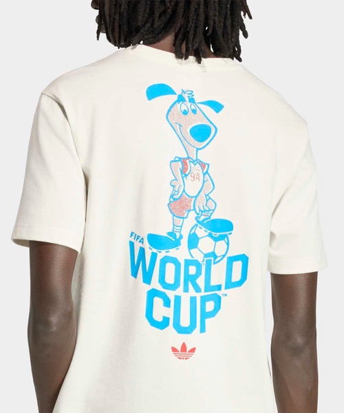 adidas(アディダス)の「FIFA ワールドカップ 26 ストライカー マスコット 半袖Tシャツ / アディダス adidas(Tシャツ/カットソー・メンズ・ホワイト・LARGE/XX-LARGE/3XL/MEDIUM/SMALL/X-LARGE)」の4枚目の写真