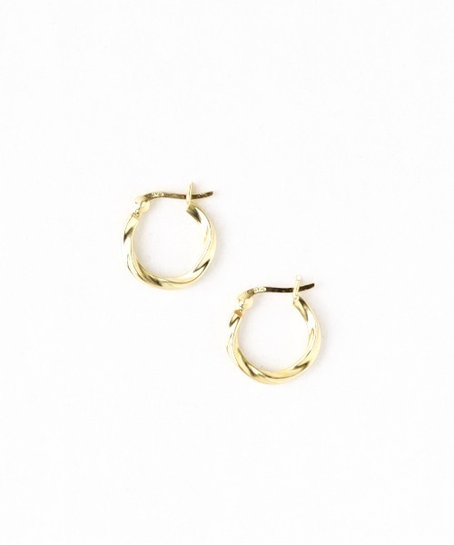 ARCHIVER(アーカイバ)の「【SILVER925】15mmデザインフープピアス(ピアス(両耳用)・レディース・ブラック系その他/シルバー/ゴールド系その他/シルバー系その他/ゴールド/ブラック・FREE)」の11枚目の写真