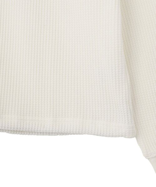 CRAFT STANDARD BOUTIQUE（クラフトスタンダードブティック）の「【抗菌防臭】ヘンリーネックサーマルロンT（Tシャツ/カットソー・メンズ・ホワイト/チャコールグレー/ブラック・M/L）」の19枚目の写真