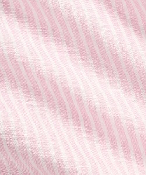 POLO RALPH LAUREN(ポロ ラルフ ローレン)の「クラシック フィット ストライプド リネン シャツ(シャツ/ブラウス・メンズ・ピンク・M/L/XL/XS/S)」の3枚目の写真