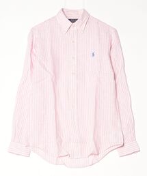 POLO RALPH LAUREN | クラシック フィット ストライプド リネン シャツ(シャツ/ブラウス)