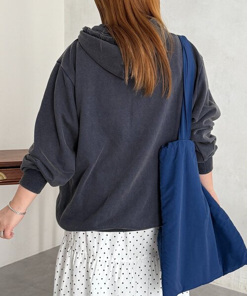 U.S. POLO ASSN.(ユーエスポロアッスン)の「【U.S. POLO ASSN.】裏毛パウダージップパーカー(パーカー・レディース・ブラック/ベージュ/ネイビー/グリーン・FREE)」の7枚目の写真