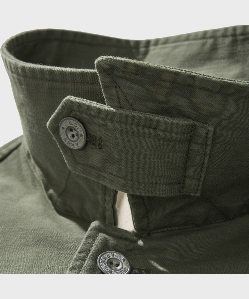 VDR（ブイディアール）の「BACK SATEEN HUNTING JACKET [Swamp Green]（ミリタリージャケット・メンズ・その他・MEDIUM/LARGE/X-LARGE）」の4枚目の写真