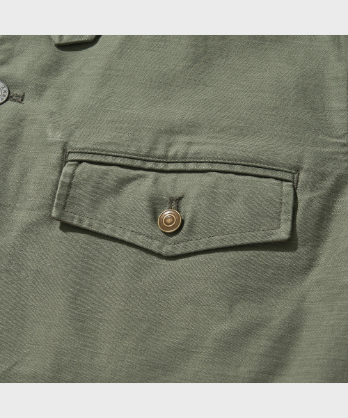 VDR（ブイディアール）の「BACK SATEEN HUNTING JACKET [Swamp Green]（ミリタリージャケット・メンズ・その他・MEDIUM/LARGE/X-LARGE）」の5枚目の写真