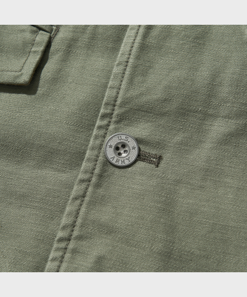 VDR（ブイディアール）の「BACK SATEEN HUNTING JACKET [Swamp Green]（ミリタリージャケット・メンズ・その他・MEDIUM/LARGE/X-LARGE）」の9枚目の写真