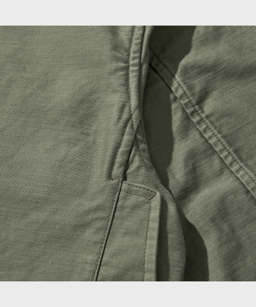 VDR（ブイディアール）の「BACK SATEEN HUNTING JACKET [Swamp Green]（ミリタリージャケット・メンズ・その他・MEDIUM/LARGE/X-LARGE）」の11枚目の写真