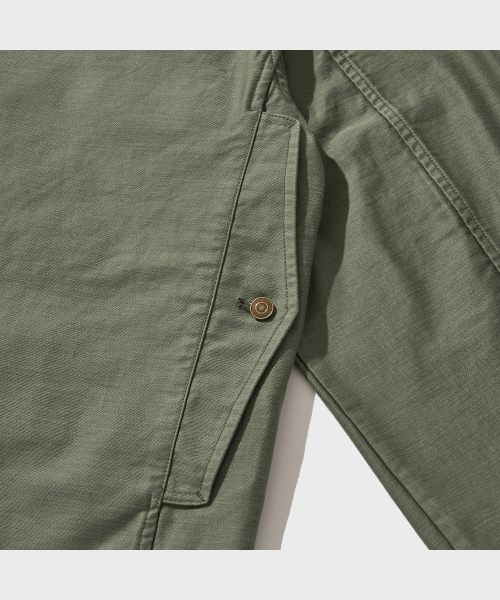 VDR（ブイディアール）の「BACK SATEEN HUNTING JACKET [Swamp Green]（ミリタリージャケット・メンズ・その他・MEDIUM/LARGE/X-LARGE）」の12枚目の写真