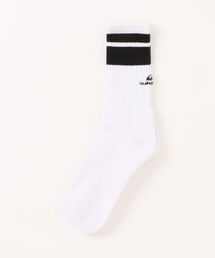 Quiksilver（クイックシルバー）の「QUIKSILVER メンズ QS LOGO SOCKS リブソックス 【2026年春夏モデル】（ソックス/靴下）」