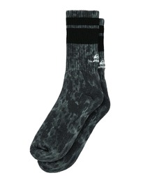 Quiksilver（クイックシルバー）の「QUIKSILVER メンズ QS LOGO SOCKS リブソックス 【2026年春夏モデル】（ソックス/靴下）」