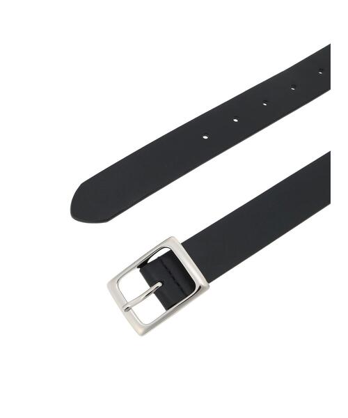 Samansa Mos2(サマンサ モスモス)の「スクエアバックルベルト(ベルト・レディース・ブラック/ダークブラウン・F)」の5枚目の写真