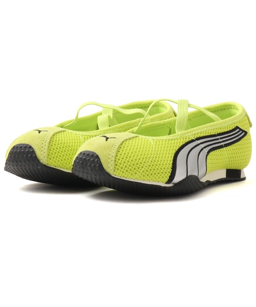 PUMA(プーマ)の「PUMA H-STREET BALLET WMNS / プーマ H-ストリート バレエ ウィメンズ(スニーカー・レディース・ライム・22.5cm/23.0cm/23.5cm/24.0cm/24.5cm/25.0cm)」の2枚目の写真