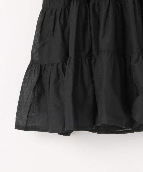 LOWRYS FARM(ローリーズファーム)の「ボイルティアードワンピース 664895(ワンピース・キッズ・オフホワイト/ブルー/ブラック/グリーン/パープル・110cm/120cm/130cm/140cm/150cm)」の9枚目の写真