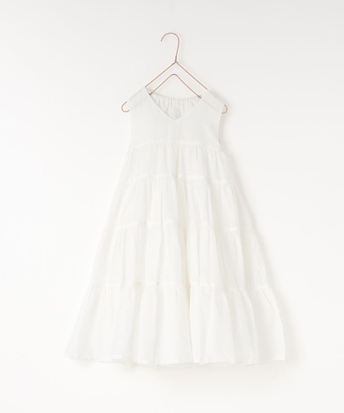 LOWRYS FARM(ローリーズファーム)の「ボイルティアードワンピース 664895(ワンピース・キッズ・オフホワイト/ブルー/ブラック/グリーン/パープル・110cm/120cm/130cm/140cm/150cm)」の14枚目の写真