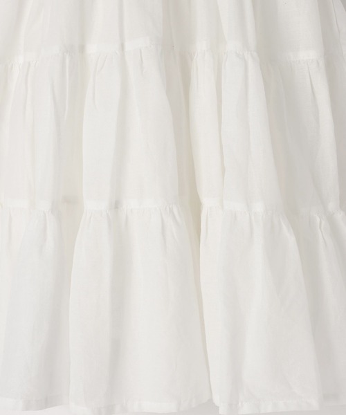 LOWRYS FARM(ローリーズファーム)の「ボイルティアードワンピース 664895(ワンピース・キッズ・オフホワイト/ブルー/ブラック/グリーン/パープル・110cm/120cm/130cm/140cm/150cm)」の15枚目の写真