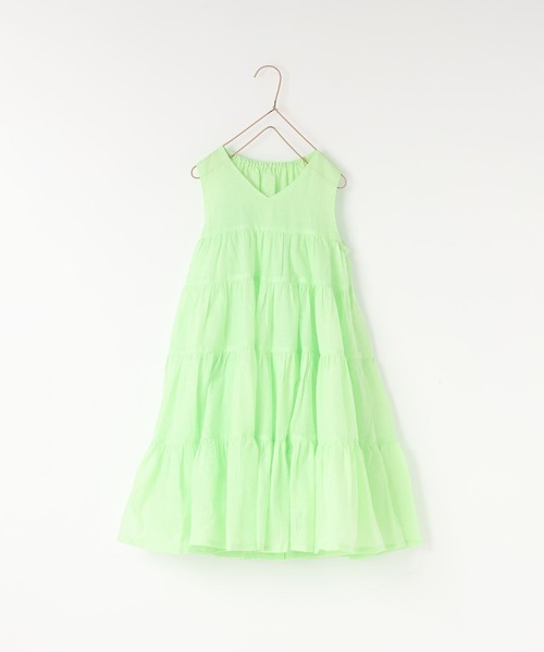 LOWRYS FARM(ローリーズファーム)の「ボイルティアードワンピース 664895(ワンピース・キッズ・オフホワイト/ブルー/ブラック/グリーン/パープル・110cm/120cm/130cm/140cm/150cm)」の16枚目の写真