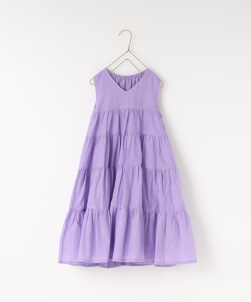 LOWRYS FARM(ローリーズファーム)の「ボイルティアードワンピース 664895(ワンピース・キッズ・オフホワイト/ブルー/ブラック/グリーン/パープル・110cm/120cm/130cm/140cm/150cm)」の20枚目の写真