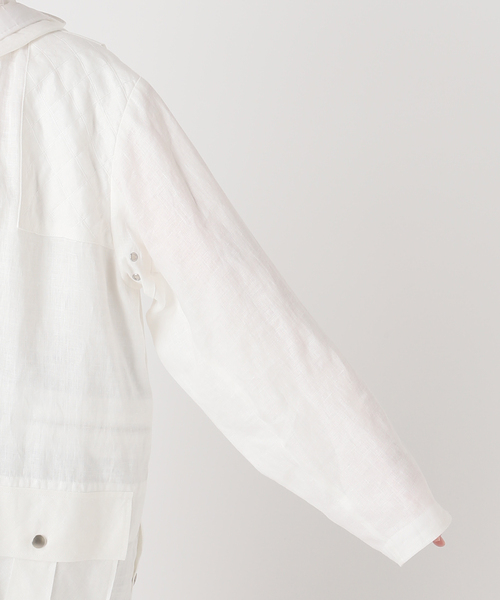 JOURNAL STANDARD（ジャーナルスタンダード）の「別注【MIKA KASAI】 hunting jacket（その他アウター・レディース・オレンジ系その他/ホワイト・FREE）」の13枚目の写真