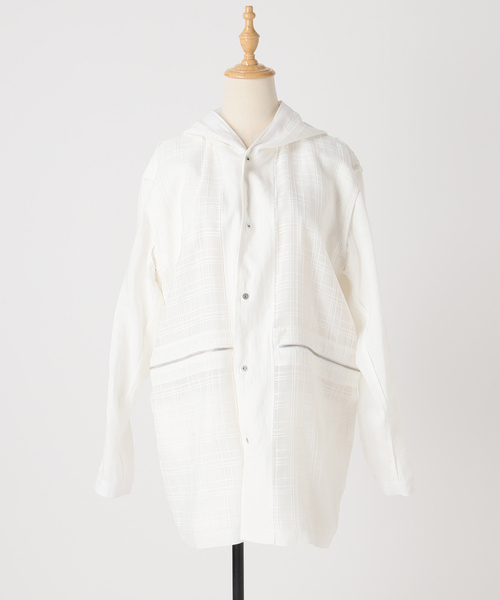 JOURNAL STANDARD（ジャーナルスタンダード）の「別注【MIKA KASAI】 hunting jacket（その他アウター・レディース・オレンジ系その他/ホワイト・FREE）」の19枚目の写真