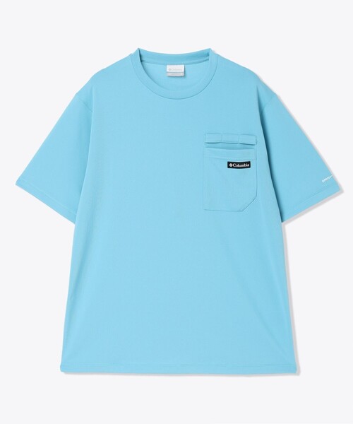 Columbia(コロンビア)の「UVカット Columbia/ マウンテンズアーコーリング ショートスリーブ Tシャツ /コロンビア(Tシャツ/カットソー・レディース・オフホワイト/ブルー/ブラック・M/L/S/XS/XL)」の10枚目の写真