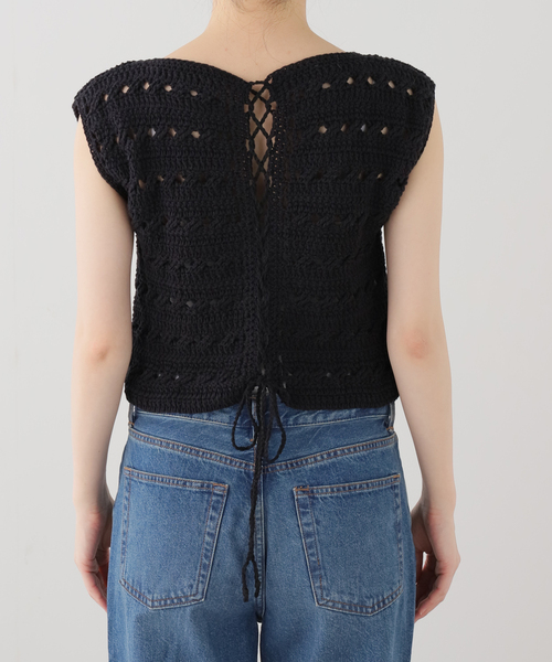 新品★ 【SEEALL/シーオール】 TOP ニットキャミソール セール】【SEEALL/シーオール】KNIT トップ（ニット/セーター）｜Plage