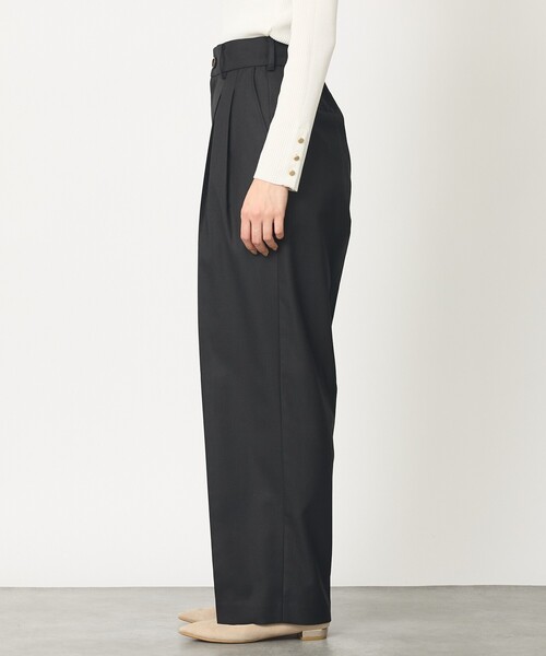 abahouse mavie（アバハウスマヴィ）の「ﾒﾗﾝｼﾞﾂｨﾙﾀｯｸｽﾗｯｸｽ（その他パンツ・レディース・ダークベージュ/ブラック・36/38/40）」の22枚目の写真