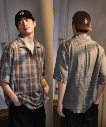PENDLETON(ペンドルトン)】別注コットンレーヨンオープンカラーシャツ