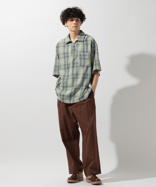 niko and...（ニコアンド）の「リバーシブルスキッパーシャツ（シャツ/ブラウス・メンズ・グリーン/サックスブルー/ブラック・LARGE/MEDIUM）」の5枚目の写真