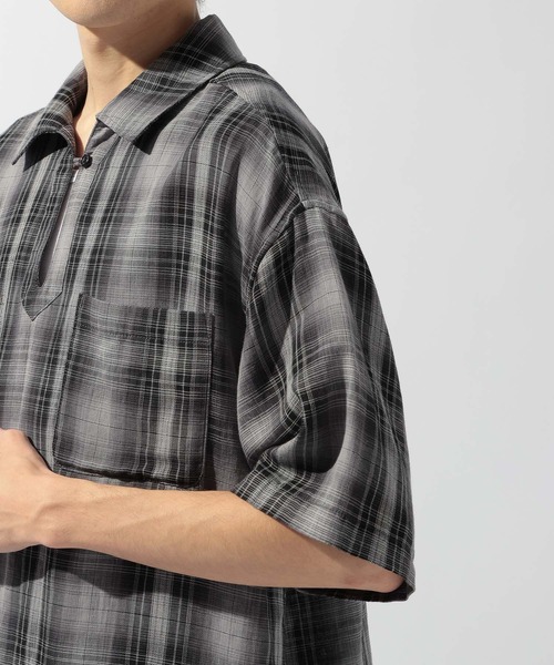 niko and...（ニコアンド）の「リバーシブルスキッパーシャツ（シャツ/ブラウス・メンズ・グリーン/サックスブルー/ブラック・LARGE/MEDIUM）」の13枚目の写真