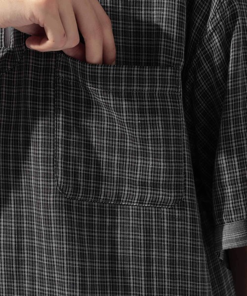 niko and...（ニコアンド）の「リバーシブルスキッパーシャツ（シャツ/ブラウス・メンズ・グリーン/サックスブルー/ブラック・LARGE/MEDIUM）」の19枚目の写真