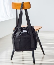 studio CLIP（スタディオクリップ）の「【撥水/500mlボトル収納可】10ポケット2WAYバッグ（トートバッグ）」