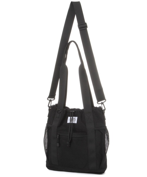 studio CLIP（スタディオクリップ）の「【撥水/500mlボトル収納可】10ポケット2WAYバッグ（トートバッグ・レディース・ブラウン/アイボリー/ブラック・FREE）」の14枚目の写真