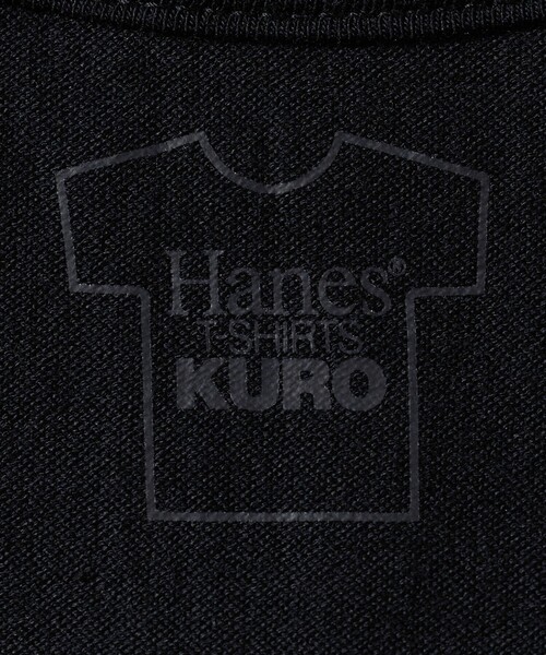 HANES（ヘインズ）の「＜Hanes＞KURO Tシャツ（Tシャツ/カットソー・メンズ・ブラック・XL/M/L/S）」の9枚目の写真