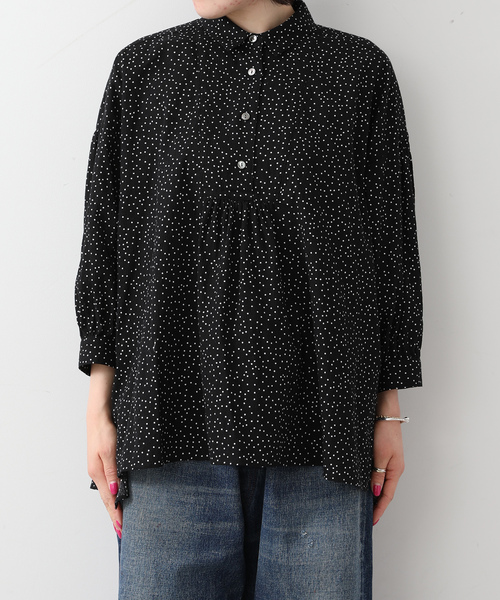 JOURNAL STANDARD LUXE(ジャーナルスタンダード ラックス)の「ドットプリントプルオーバーブラウス(シャツ/ブラウス・レディース・ブラック・FREE)」の8枚目の写真