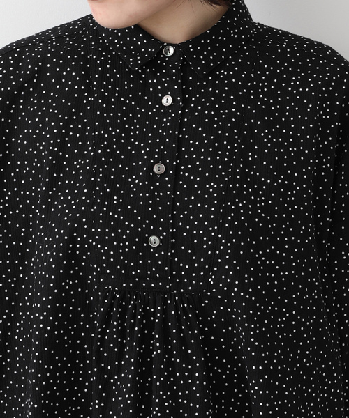 JOURNAL STANDARD LUXE(ジャーナルスタンダード ラックス)の「ドットプリントプルオーバーブラウス(シャツ/ブラウス・レディース・ブラック・FREE)」の11枚目の写真