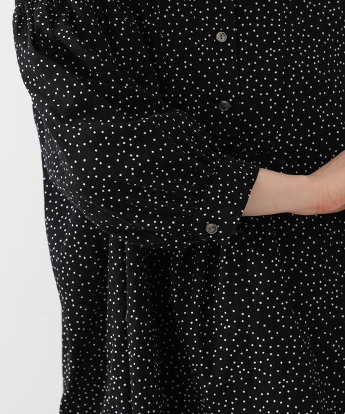 JOURNAL STANDARD LUXE(ジャーナルスタンダード ラックス)の「ドットプリントプルオーバーブラウス(シャツ/ブラウス・レディース・ブラック・FREE)」の14枚目の写真