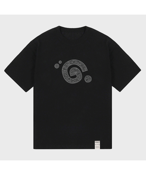 GRAVER（グレーバー）の「[ユニセックス]Gシンボル半袖Tシャツ_4カラー（Tシャツ/カットソー・レディース・ブラック/ライトグレー/ホワイト/チャコールグレー・SMALL/MEDIUM/LARGE）」の2枚目の写真