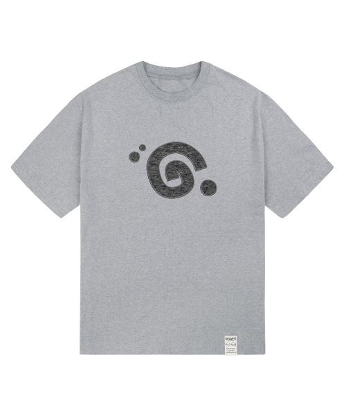 GRAVER（グレーバー）の「[ユニセックス]Gシンボル半袖Tシャツ_4カラー（Tシャツ/カットソー・レディース・ブラック/ライトグレー/ホワイト/チャコールグレー・SMALL/MEDIUM/LARGE）」の7枚目の写真