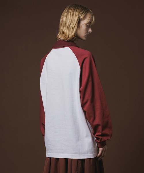 NON TOKYO（ノントーキョー）の「Disney 『Snow White』 NON TOKYO 　PRINT RAGLAN T-SHIRT(SNOW WHITE)（Tシャツ/カットソー・レディース・ホワイト×ブラック/ホワイト×レッド・1/2）」の7枚目の写真