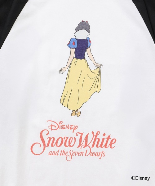 NON TOKYO（ノントーキョー）の「Disney 『Snow White』 NON TOKYO 　PRINT RAGLAN T-SHIRT(SNOW WHITE)（Tシャツ/カットソー・レディース・ホワイト×ブラック/ホワイト×レッド・1/2）」の12枚目の写真