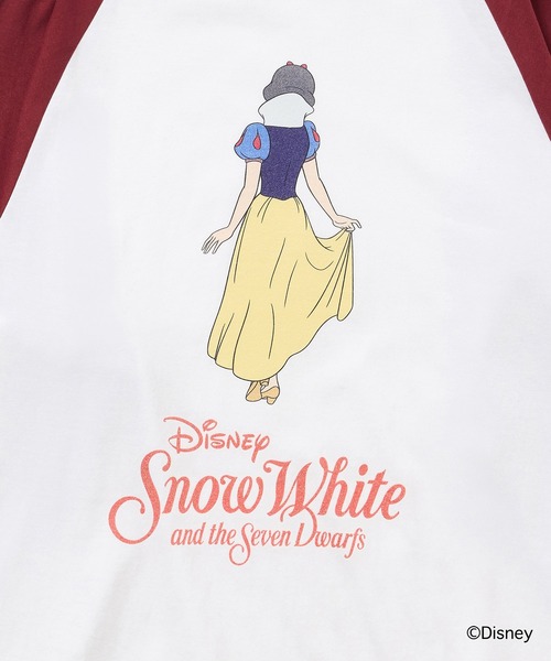 NON TOKYO（ノントーキョー）の「Disney 『Snow White』 NON TOKYO 　PRINT RAGLAN T-SHIRT(SNOW WHITE)（Tシャツ/カットソー・レディース・ホワイト×ブラック/ホワイト×レッド・1/2）」の13枚目の写真