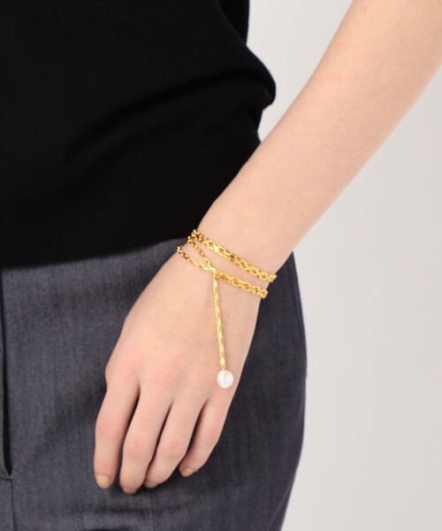 TOMORROWLAND （トゥモローランド）の「【別注】januka Chain w/Pearl ロングネックレス（ネックレス・レディース・ゴールド系その他・FREE）」の8枚目の写真